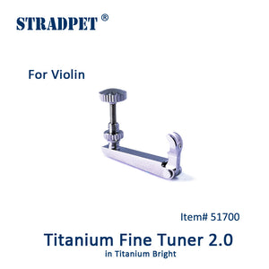 Microafinador de Titânio Stradpet para Violino