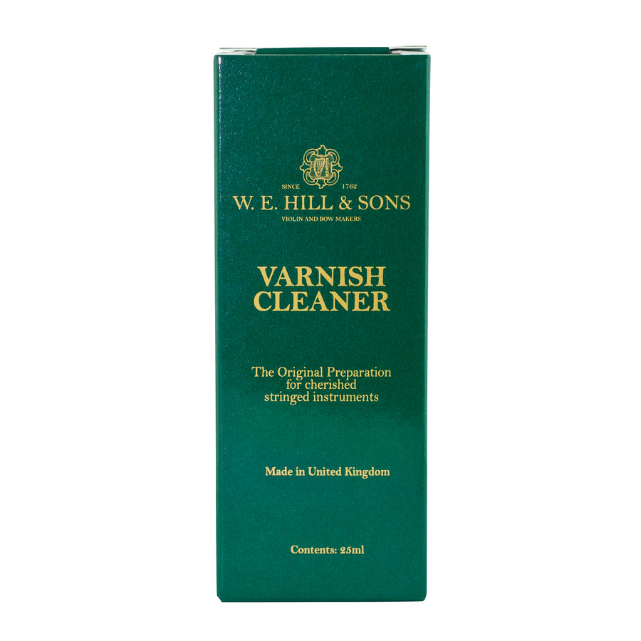 Limpador de Verniz W. E. Hill & Sons para Violino, Viola e Violoncelo (25 ml)