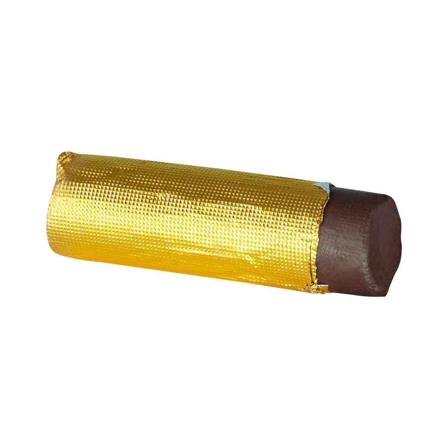 Bastão do batom de cravelha W. E. Hill & Sons em papel dourado