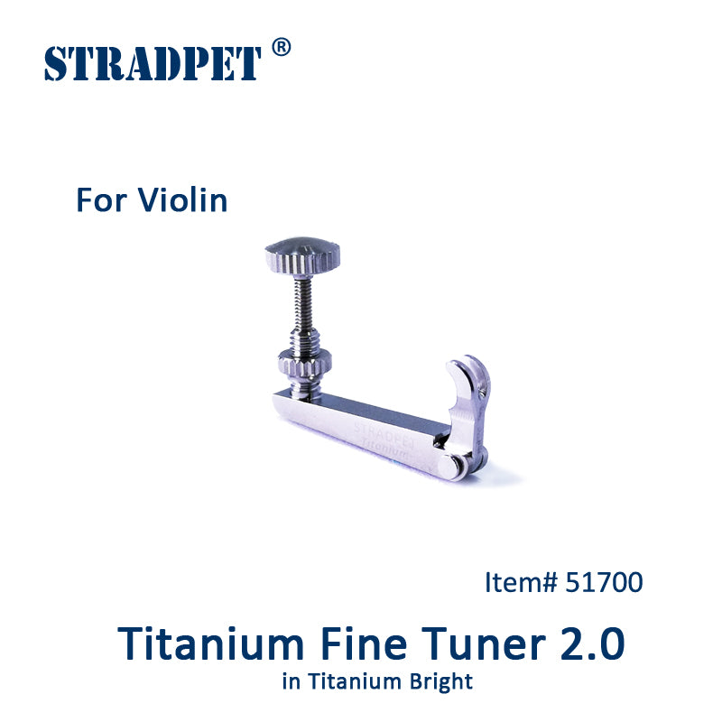Microafinador de Titânio Stradpet para Violino