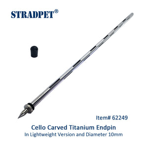 Espigão de Titânio Stradpet para Violoncelo