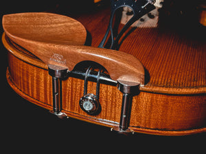 Botão de Titânio Stradpet para Violino e Viola tipo Hollow Cinza