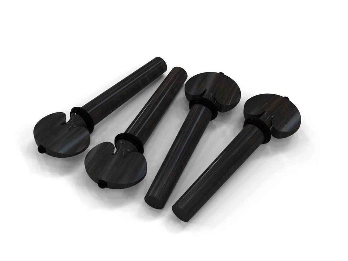 Cravelhas para Violino Bogaro & Clemente Heart (jogo com 4 + botão)