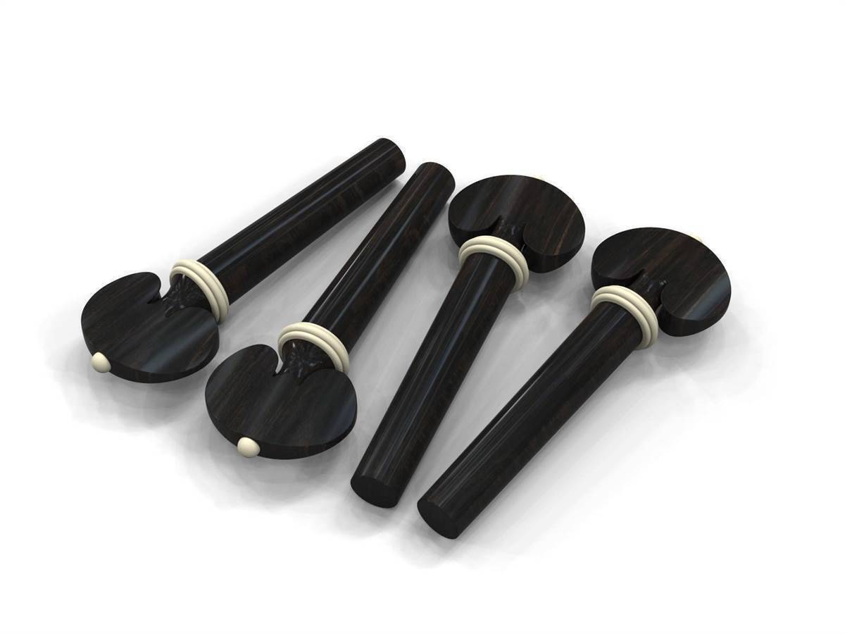 Cravelhas para Violino Bogaro & Clemente Heart (jogo com 4 + botão)