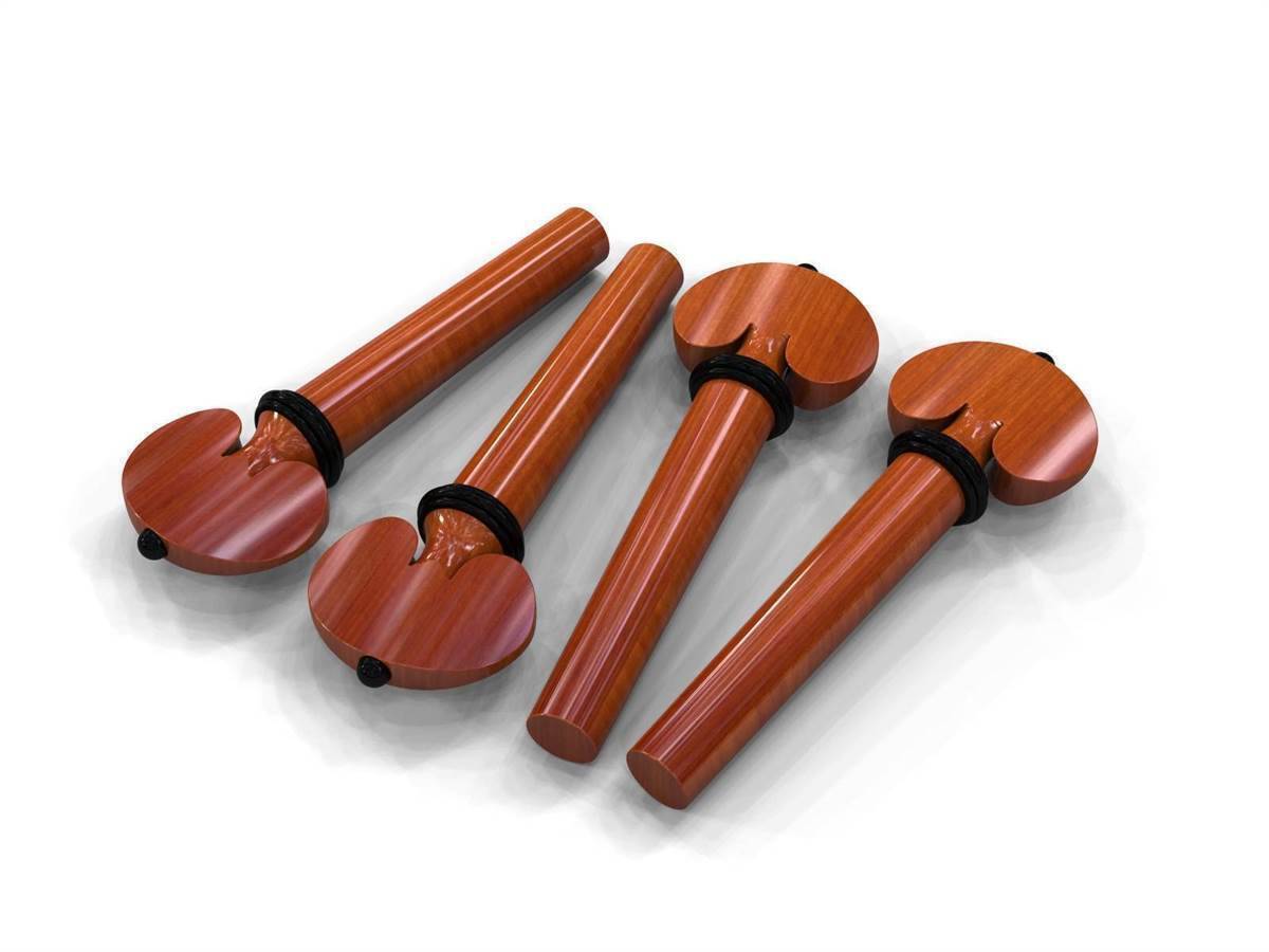 Cravelhas para Violino Bogaro & Clemente Heart (jogo com 4 + botão)