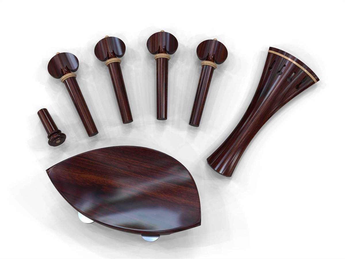 Kit de Montagem para Violino Bogaro & Clemente Cocobolo