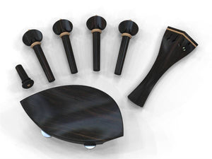 Kit de Montagem para Violino Bogaro & Clemente African Blackwood (Inglês / B&C / Heart)