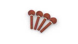Cravelhas para Violoncelo Bogaro & Clemente Heart (jogo com 4)